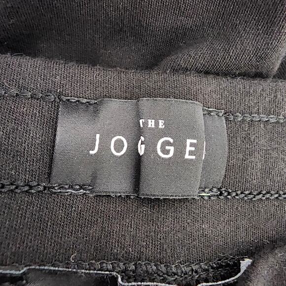 White House Black Market Womens Cargo Jogger Pant Black Small Zip Ankle Pockets - Picture 10 of 14